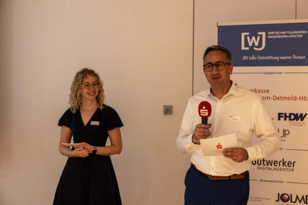 Sommergespräch 2026: Spannende Einblicke in eine Investition für die Region 3 Bild von den Begrüßungsworte von Annalen Unterhalt und Jörg Wilde