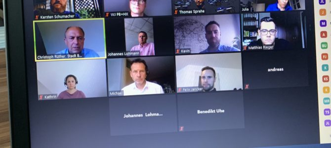 Bürgermeistergespräch mit Christoph Rüther Bürgermeistergespräch mit Christoph Rüther